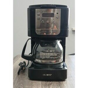 Mr. Coffee.  JWX3. Five Cup Programmable Coffee Maker w/ Carafe.